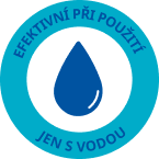 Veiksminga naudojant tik vandenį